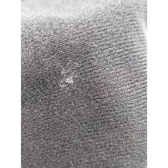 Halloween Goblin Ghost Face Mask Silly Grin Smile Teeth Glows In Dark Blk Shroud - Picture 9 of 10